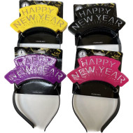 Light-Up New Year Headbands - Assorted