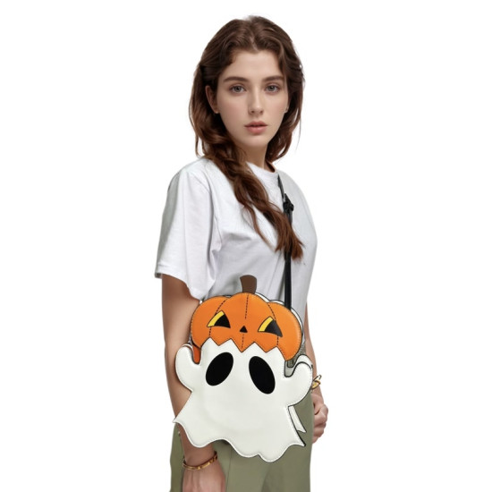 Pumpkin Ghost Crossbody Bag Pumpkin Ghost Crossbody Bag