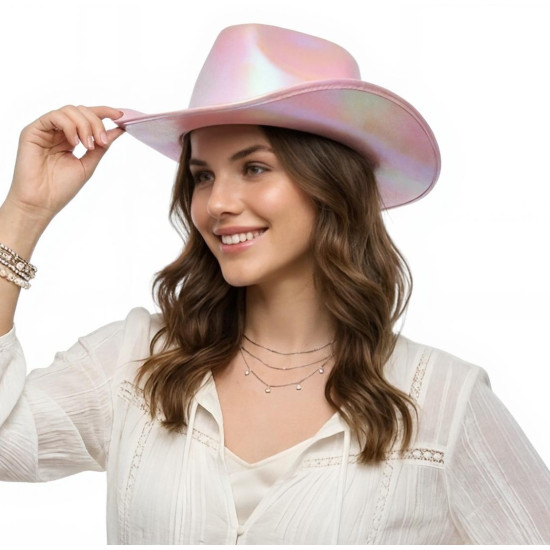 Pastel Pink Cowboy Hat