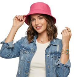 Pink Bucket Hat