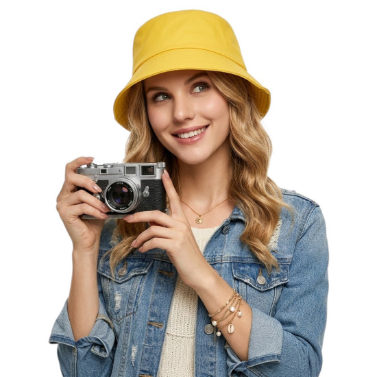 Yellow Bucket Hat