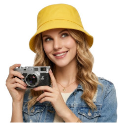 Yellow Bucket Hat