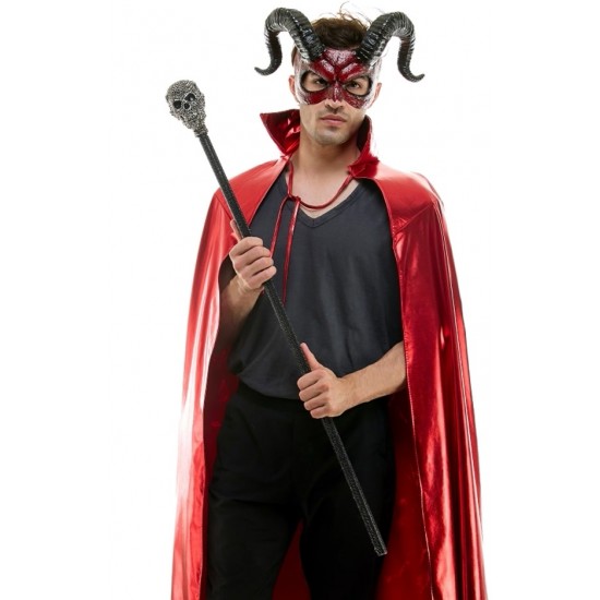 Rhinestone Skull Cane