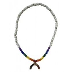 Pride Rainbow Beaded Necklace