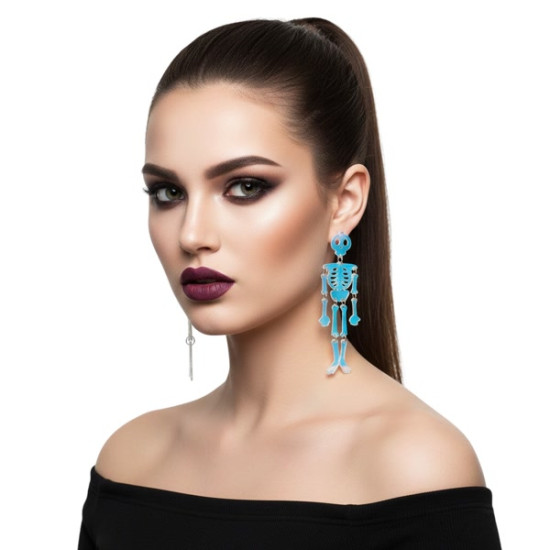 Skeleton Dangle Earrings