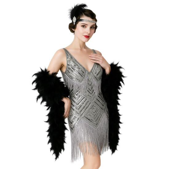 Black Feather Boa - 70g Black Feather Boa - 70g