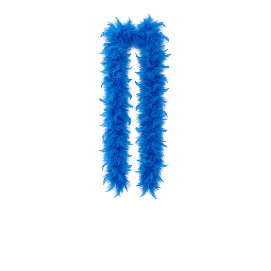 Blue Feather Boa - 70g