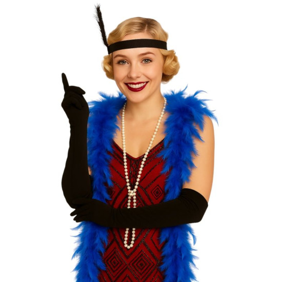 Blue Feather Boa - 70g Blue Feather Boa - 70g