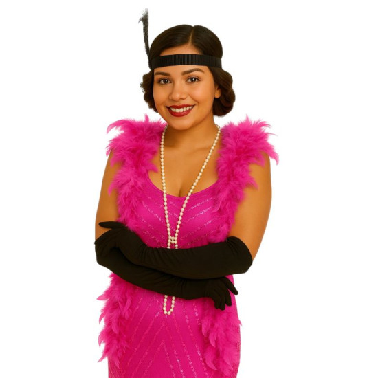 Pink Feather Boa - 70g
