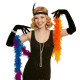 Rainbow Feather Boa - 70g