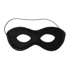 Black Superhero Mask Black Superhero Mask