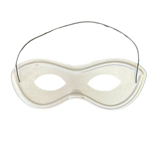 White Superhero Mask White Superhero Mask