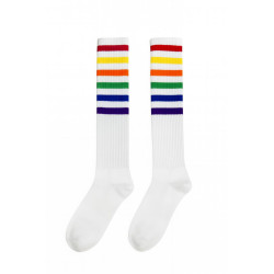 Rainbow Knee High Striped Sock Rainbow Knee High Striped Sock