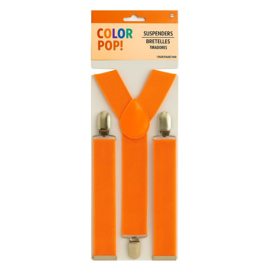 Orange Suspenders