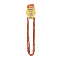 Orange 30 inch 8ct Oval Beads