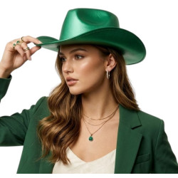 Green Cowboy Hat