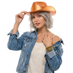 Orange Cowboy Hat