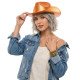 Orange Cowboy Hat