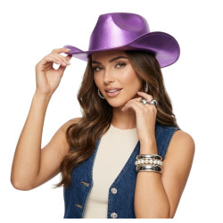 Purple Cowboy Hat