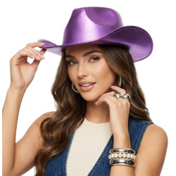 Purple Cowboy Hat