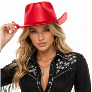 Red Cowboy Hat
