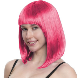 Pink Long Bob Wig