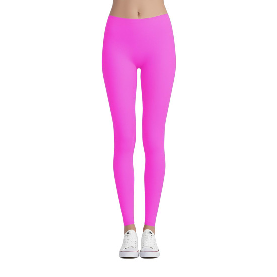 Pink Adult Footless Tights