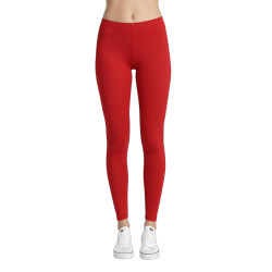 Red Adult Footless Tights