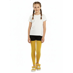 Child Gold Footless Tights