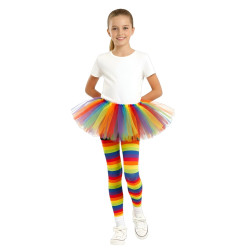 Rainbow Child Footless Tights
