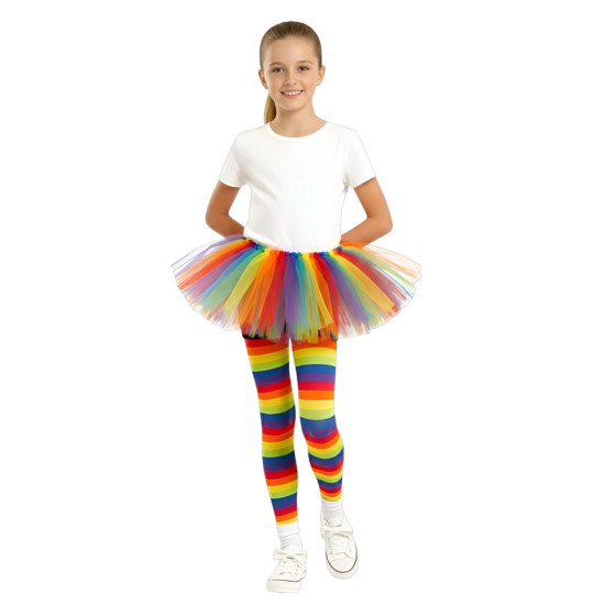 Rainbow Child Footless Tights