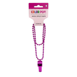 Pink Whistle Necklace
