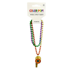 Rainbow Whistle Necklace