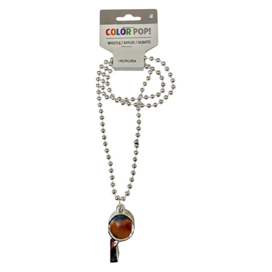 Silver Whistle Necklace