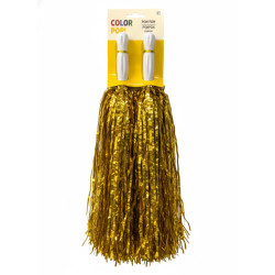 Gold Pom-poms 2ct