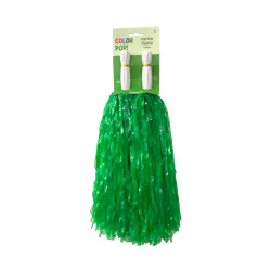 Green Pom-poms, 2ct