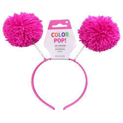 Pink Pom-pom Head Bopper