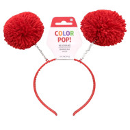 Red Pom-pom Head Bopper