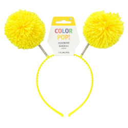Yellow Pom-pom Head Bopper