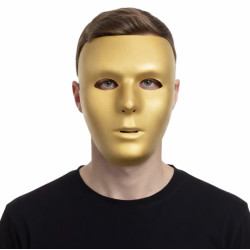 Gold Full Face Mask