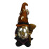 Light-Up Halloween Wizard Gnome