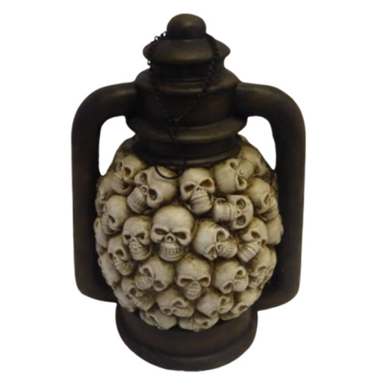 Light-Up Skull Cluster Lantern