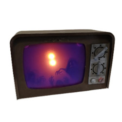 Television with Flame
