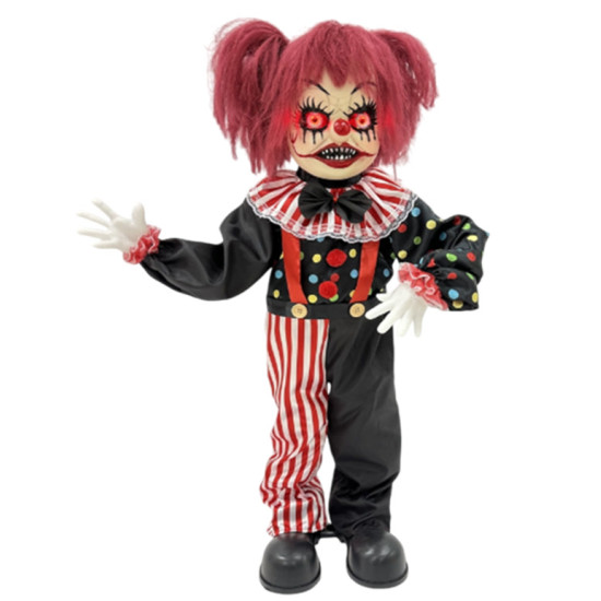 Standing Doll Clown Animatronic 