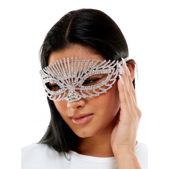 Crystal Feather Mask Crystal Feather Mask