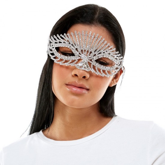Crystal Feather Mask Crystal Feather Mask