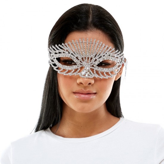 Crystal Feather Mask Crystal Feather Mask