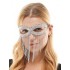 Crystal Fringe Mask