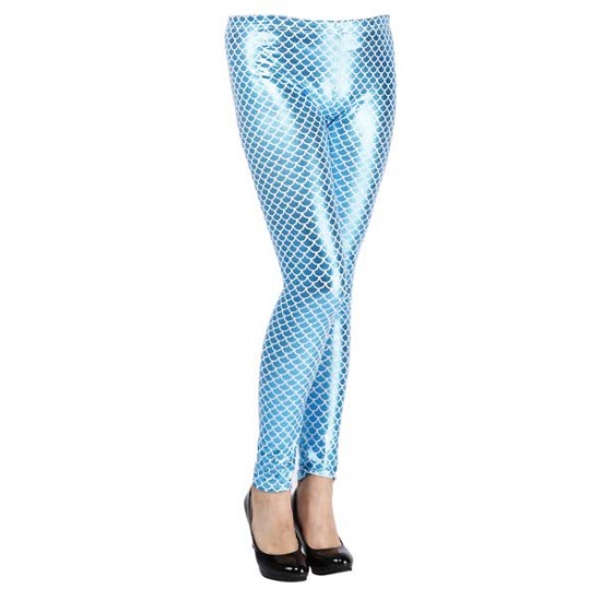 Blue Mermaid Leggings