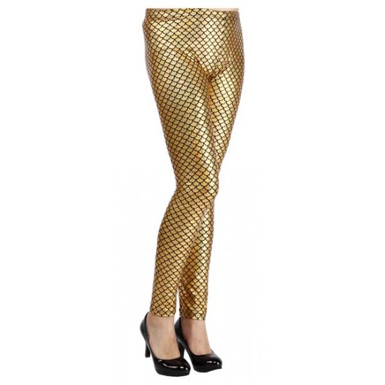 Gold Mermaid Leggings